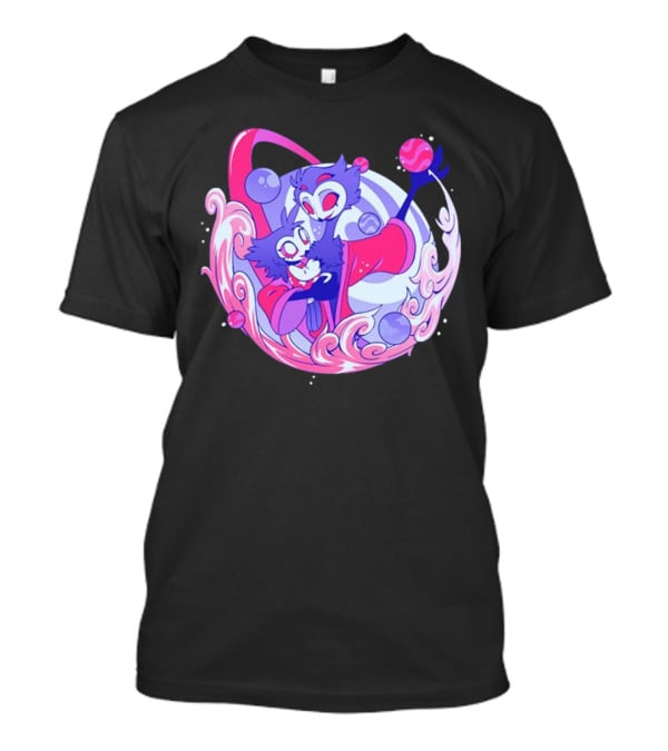Stolas Owl Demon Cosmic Embrace Lullaby T-Shirt