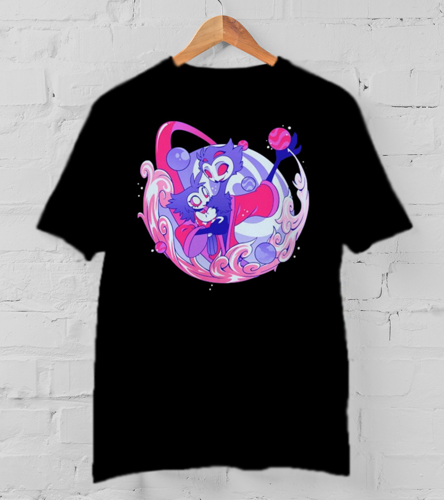 Stolas Owl Demon Cosmic Embrace Lullaby T-Shirt