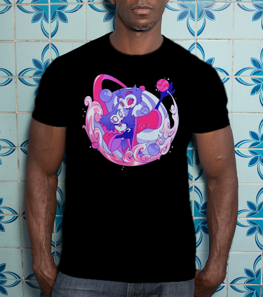 Stolas Owl Demon Cosmic Embrace Lullaby T-Shirt