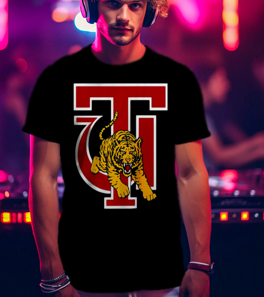 Tuskegee University Golden Tigers Logo NCAA T-Shirt