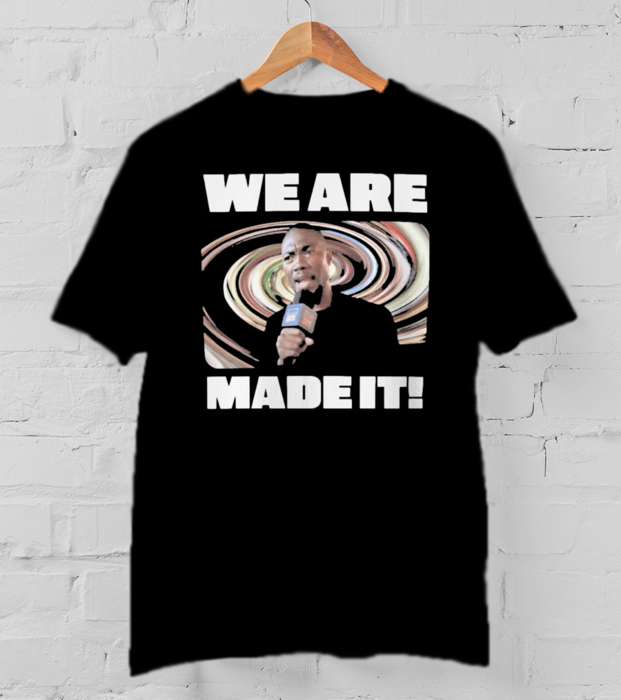 WE ARE MADE IT Swirled Microphone Moment T-Shirt