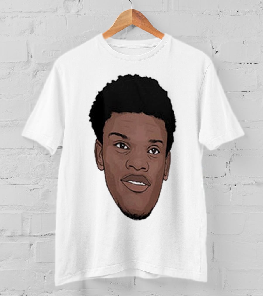 Lamar Jackson Big Head MVP Baltimore Ravens NFL T-Shirt