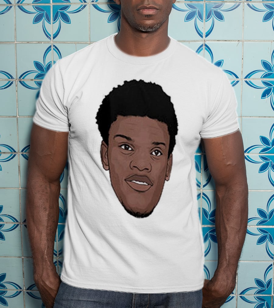 Lamar Jackson Big Head MVP Baltimore Ravens NFL T-Shirt