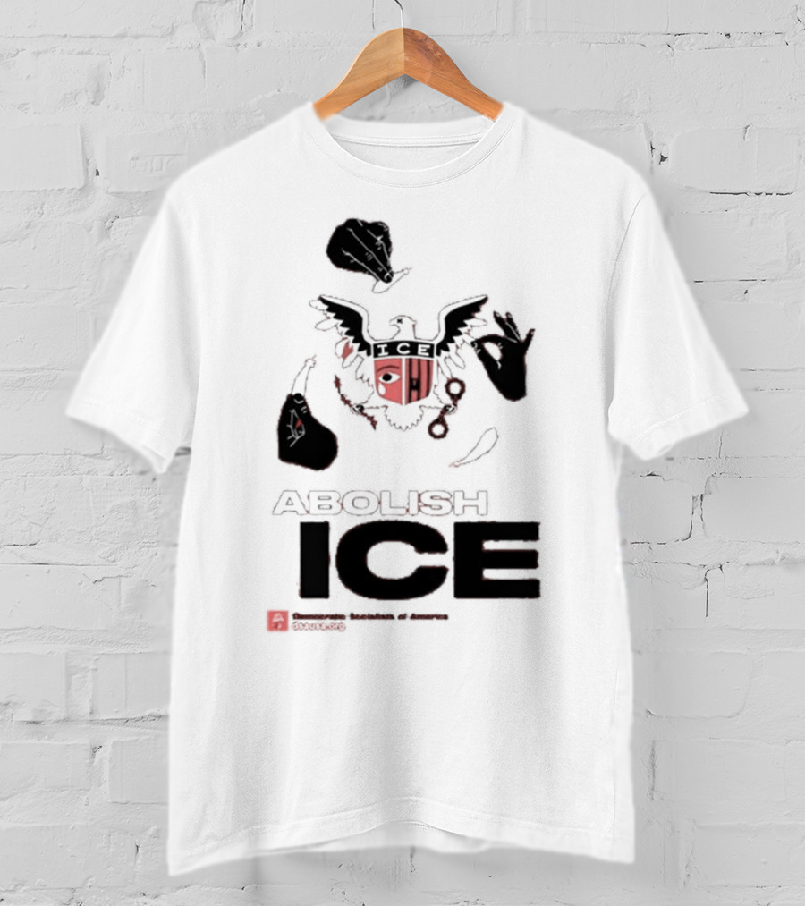 Abolish ICE Democratic Socialists Of America Iconography T-Shirt