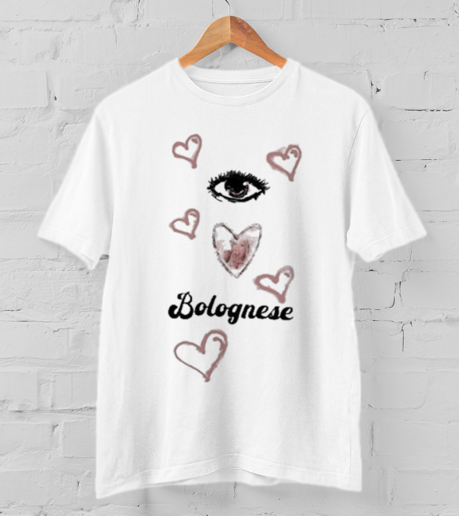 Trisha Paytas Hacmon Bolognese Heart Eye T-Shirt