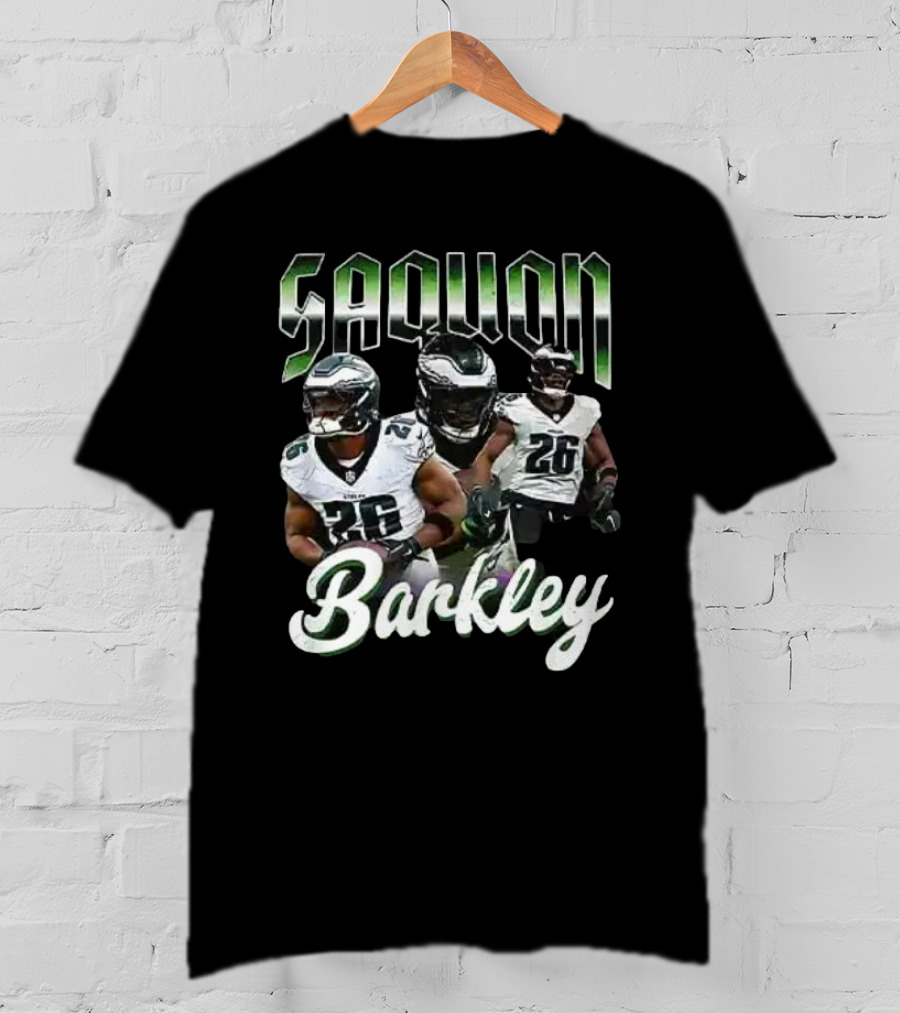 Philadelphia Eagles Saquon Barkley NFL Football T-Shirt