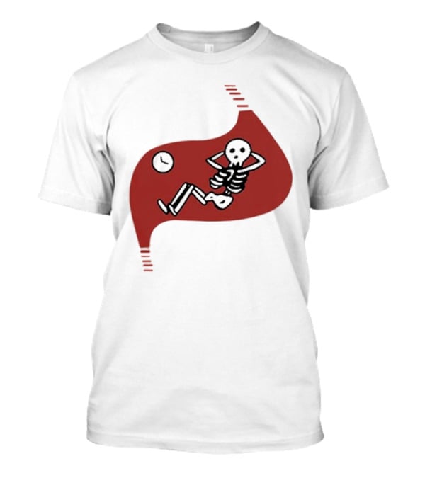 Daodaosama1125 Skeleton With Clock Death Of Dungeon Meshi Falin T-Shirt