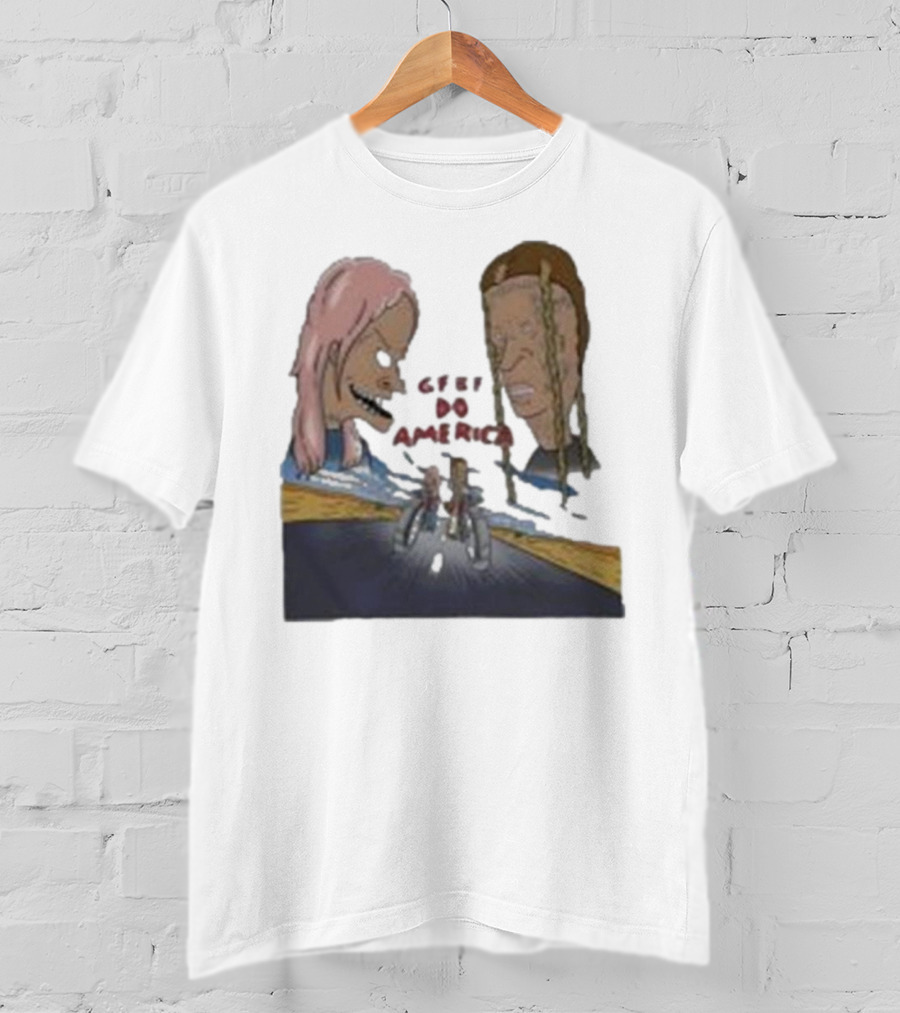 Beavis And Butt-Head X GFBF Do America Racing Adventure T-Shirt