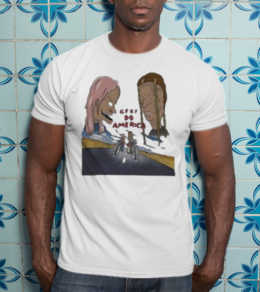Beavis And Butt-Head X GFBF Do America Racing Adventure T-Shirt
