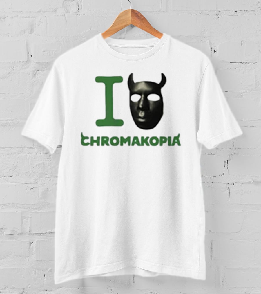I Love Chromakopia Mask With Horns T-Shirt