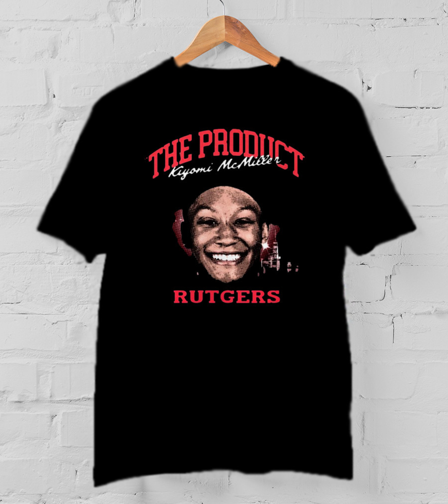 Kiyomi McMiller The Product Rutgers Scarlet Knights T-Shirt