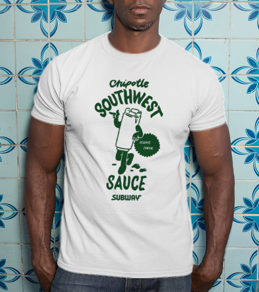 Chipotle Southwest Sauce Subway Iconic NYKVAK T-Shirt
