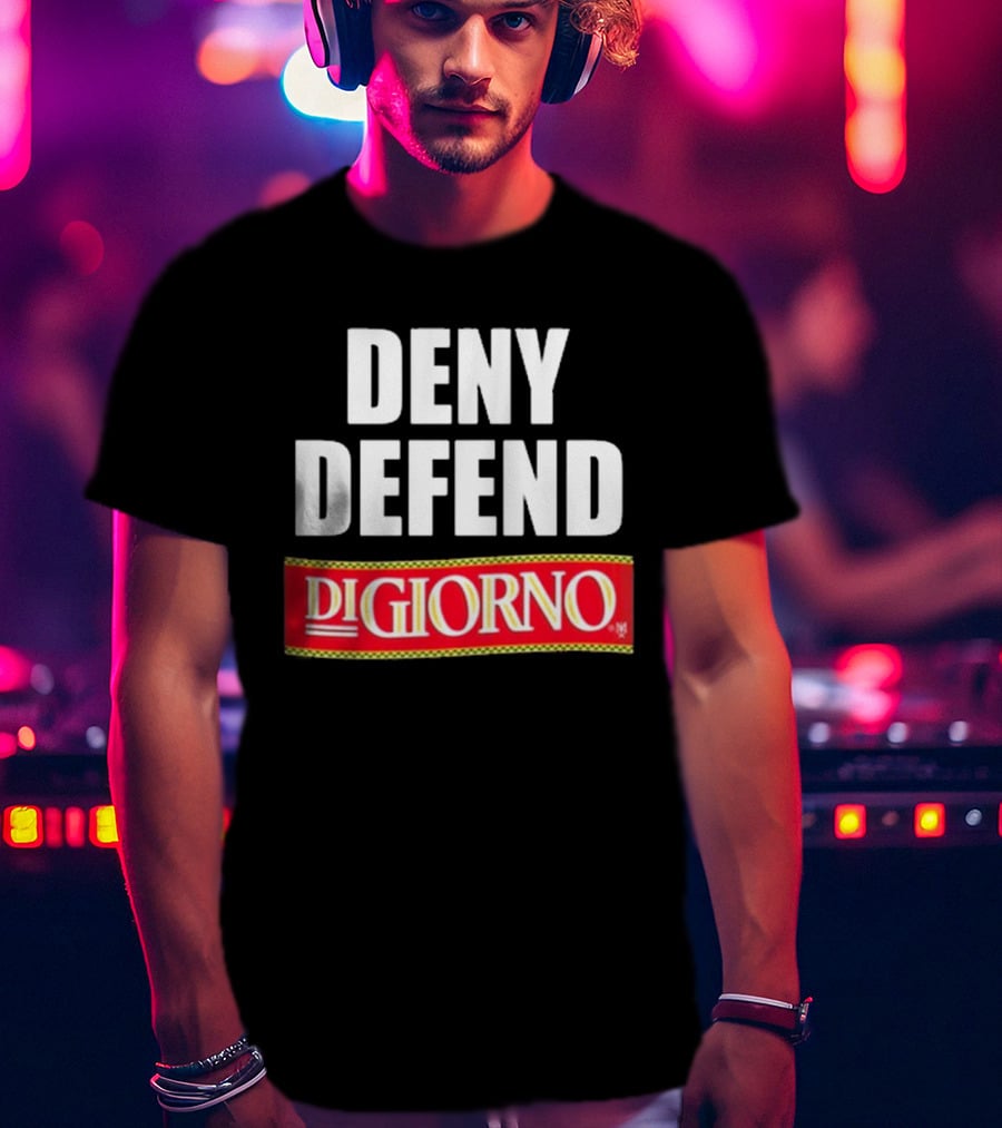 Methsyndicate Deny Defend DiGiorno Pizza T-Shirt