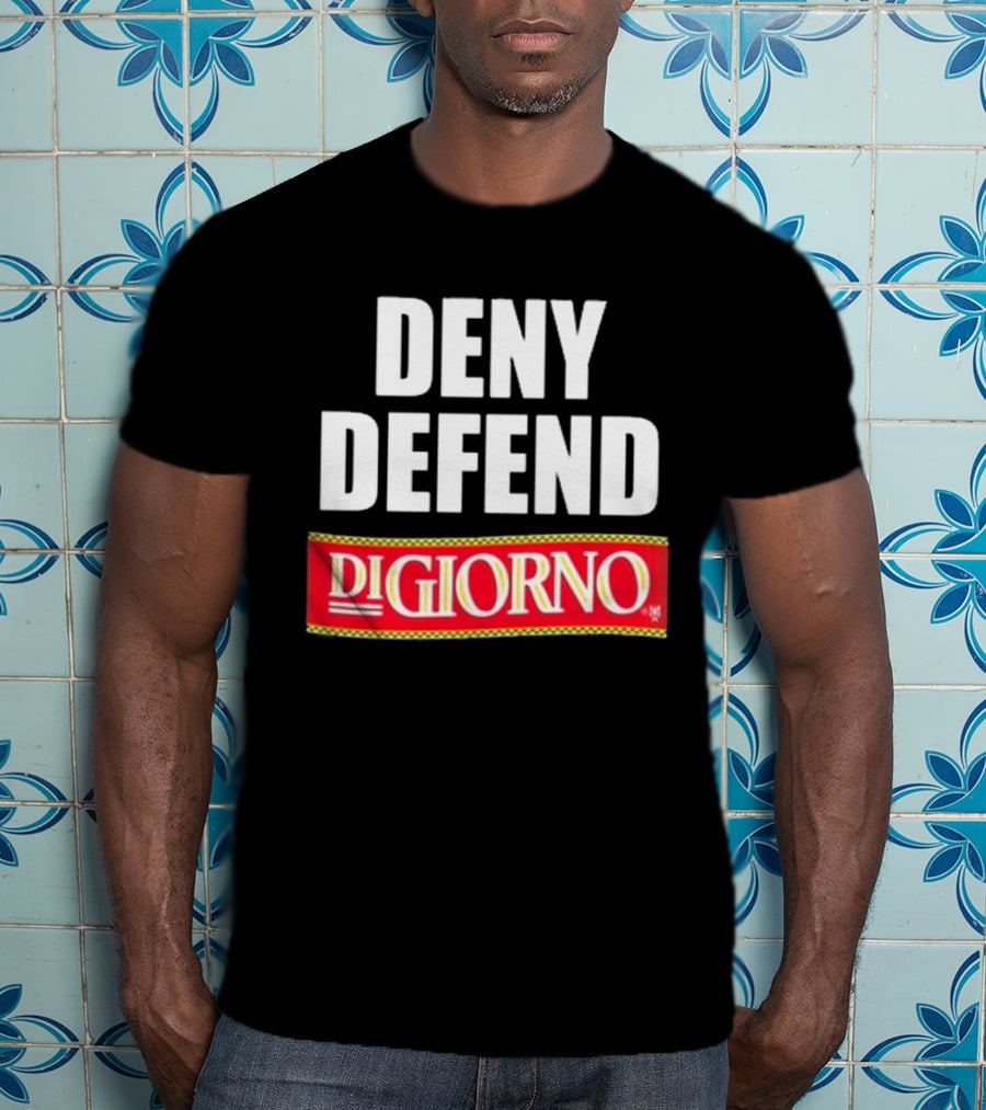 Methsyndicate Deny Defend DiGiorno Pizza T-Shirt