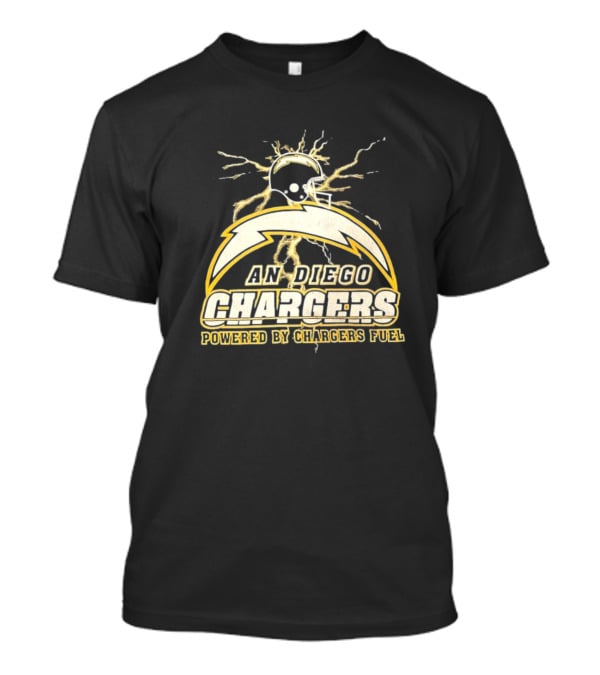 San Diego Chargers Powered By Chargers Fuel Vintage T-Shirt