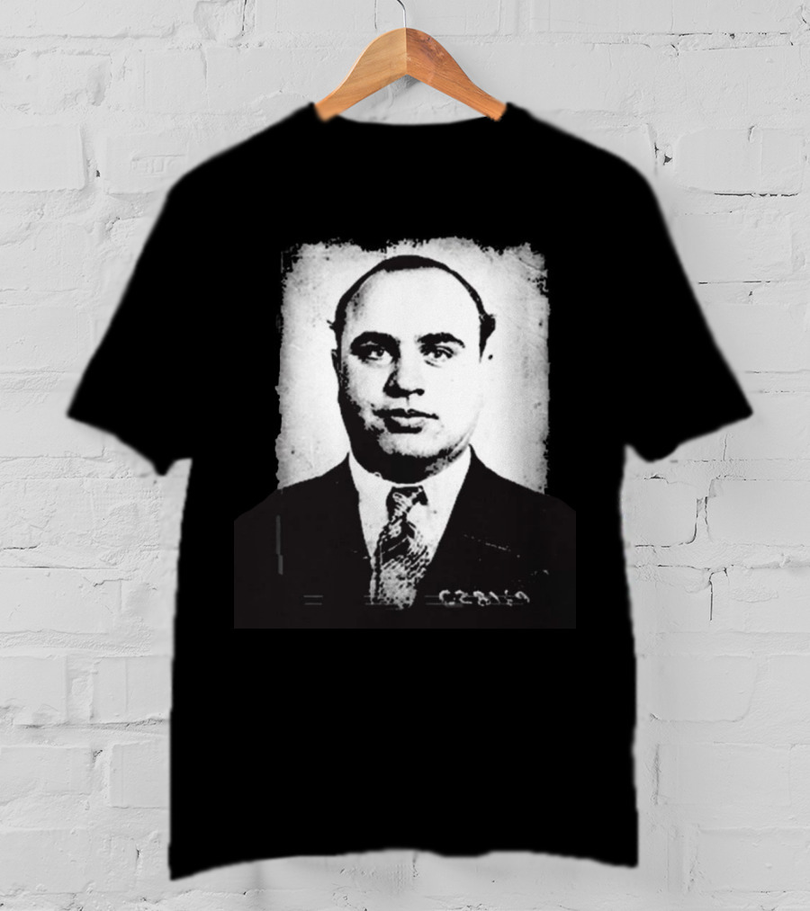 Social Distortion Black Kat Vintage Al Capone Photograph T-Shirt