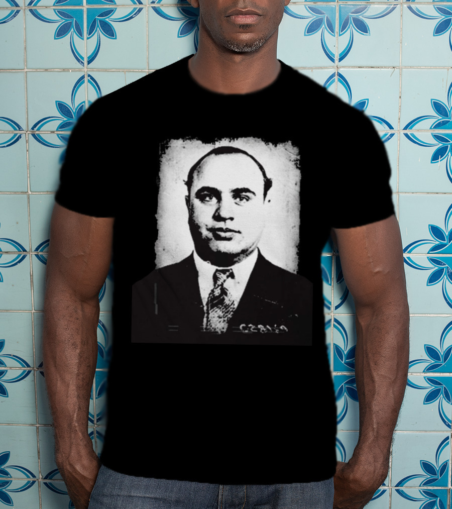 Social Distortion Black Kat Vintage Al Capone Photograph T-Shirt