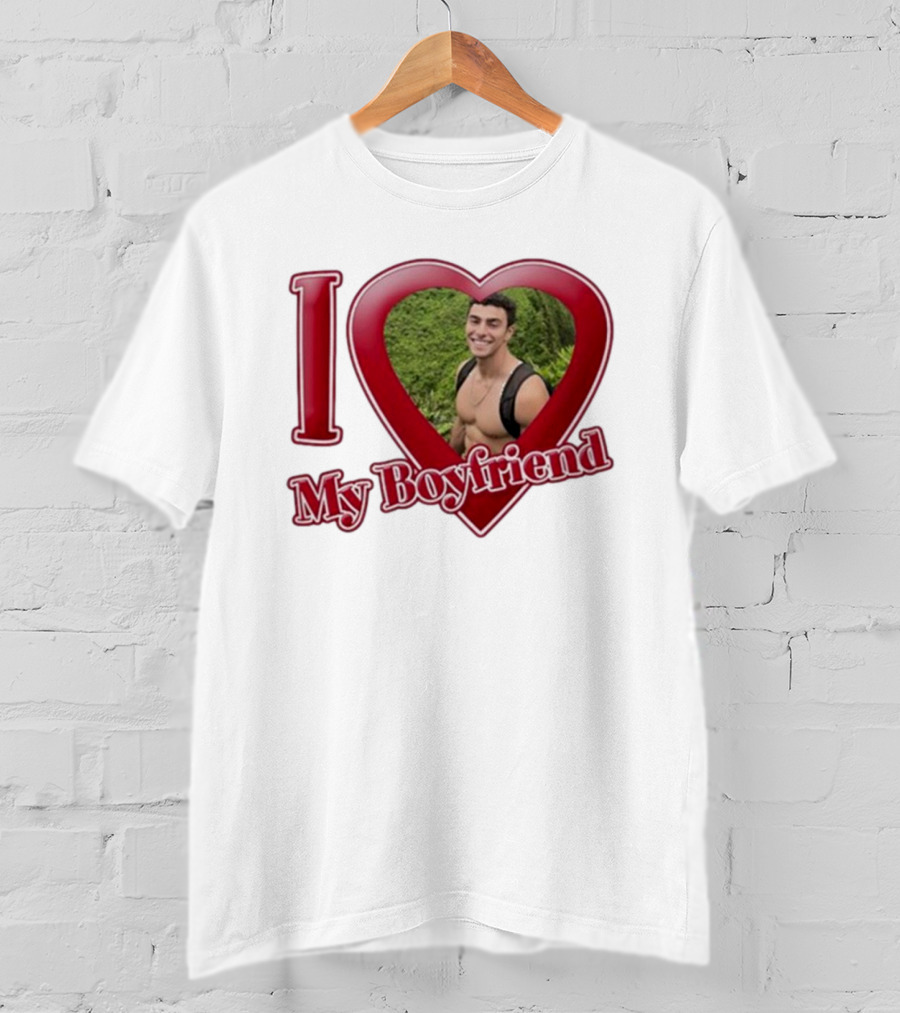 Luigi Mangione I Heart My Boyfriend T-Shirt