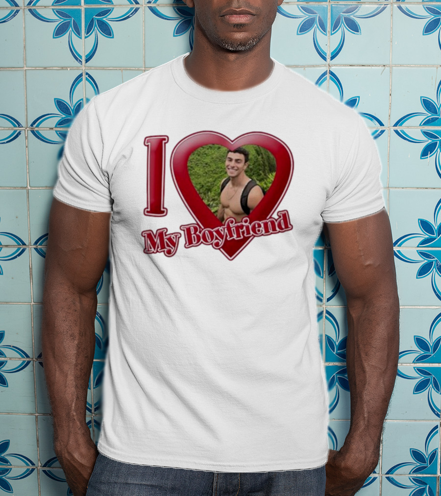 Luigi Mangione I Heart My Boyfriend T-Shirt