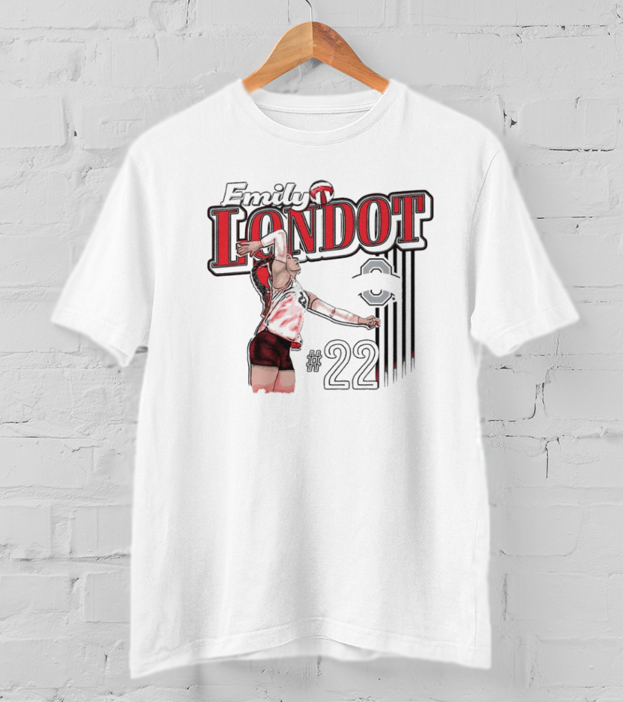 Emily Londot Volleyball Ohio State Buckeyes #22 Classic T-Shirt