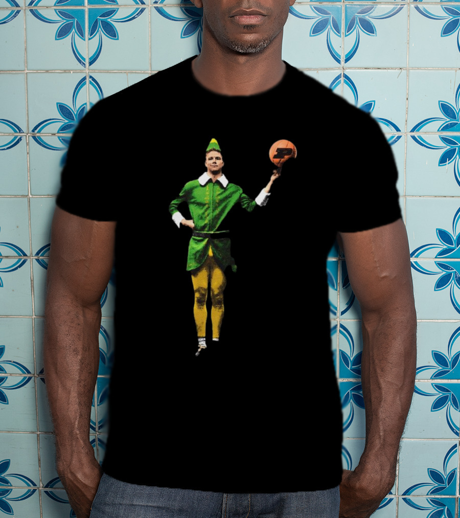 Caleb Furst Elf Purdue Boilermakers Basketball T-Shirt