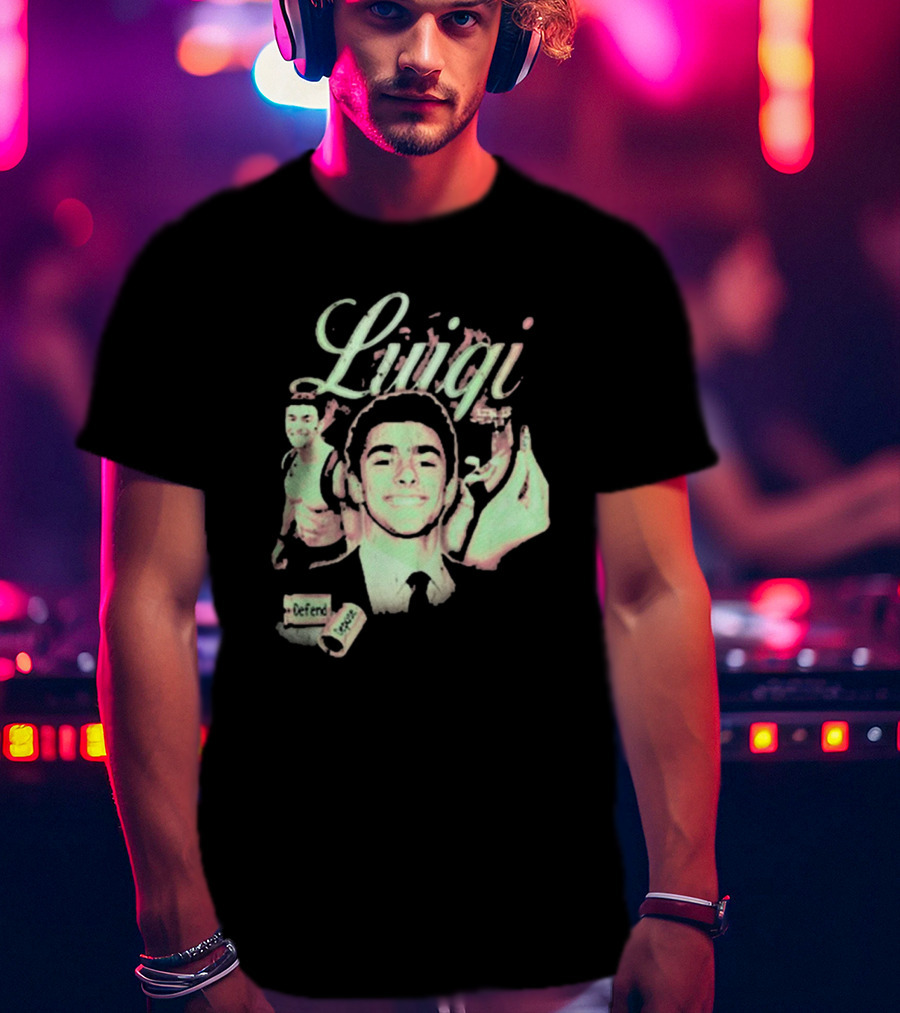 Luigi Defend Depose That Go Hard By Tyler McFadden T-Shirt