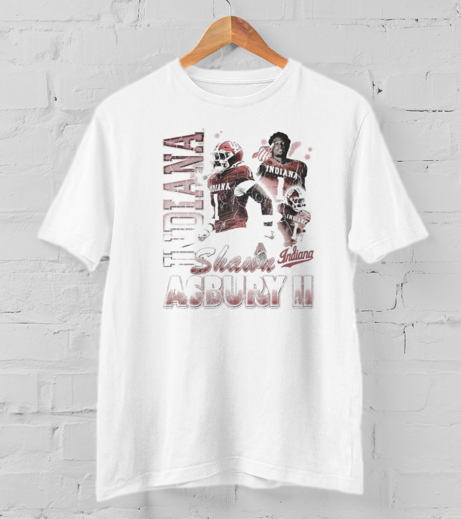 Indiana Hoosiers Shawn Asbury II 90s T-Shirt