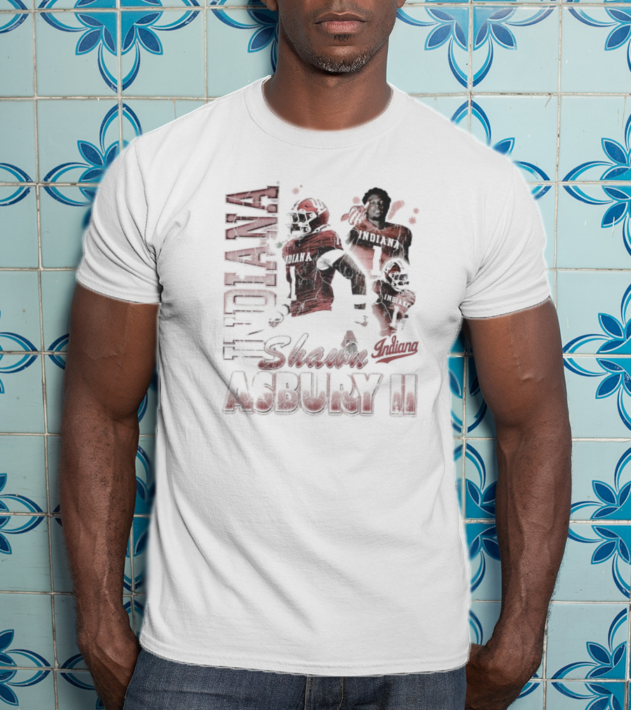 Indiana Hoosiers Shawn Asbury II 90s T-Shirt