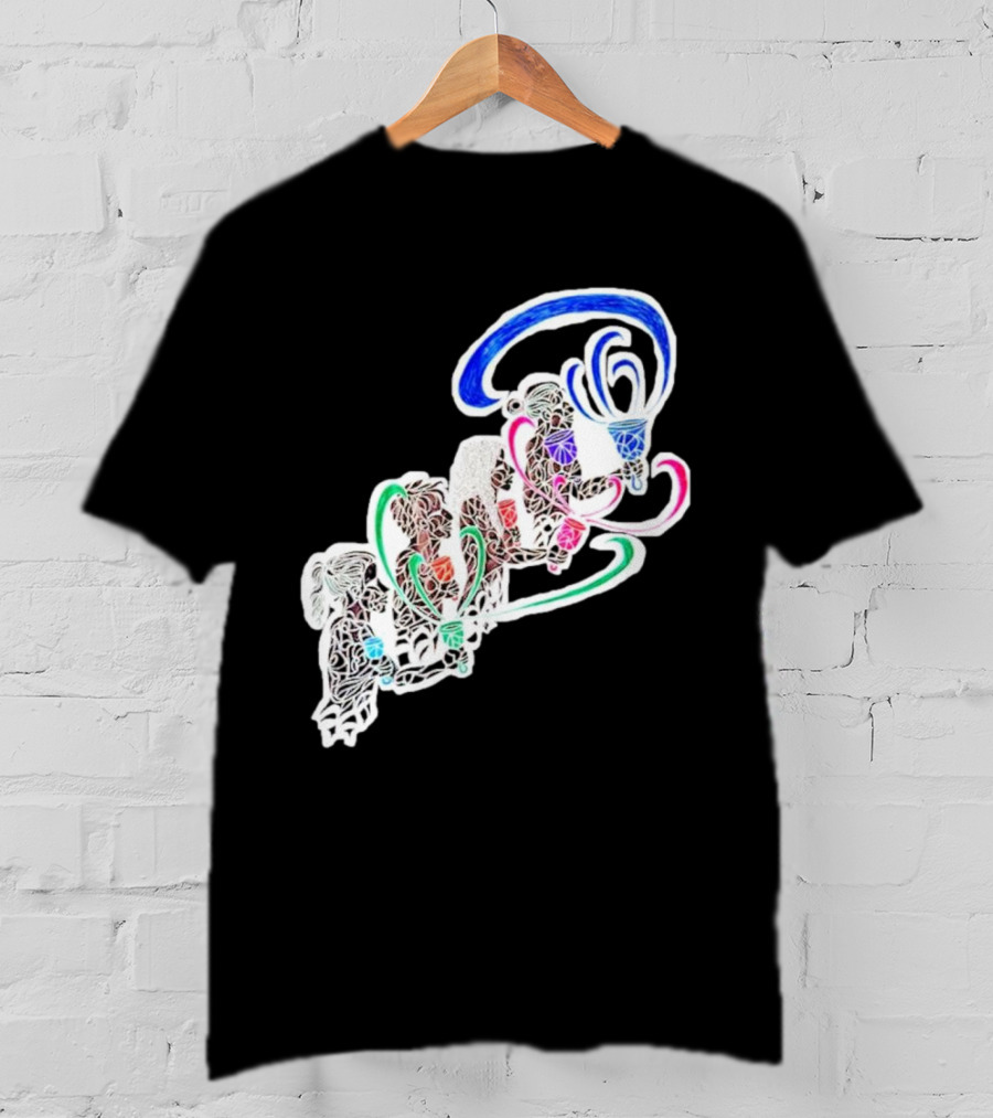 A Joyful Noise Bell Ringers Whimsical Line T-Shirt