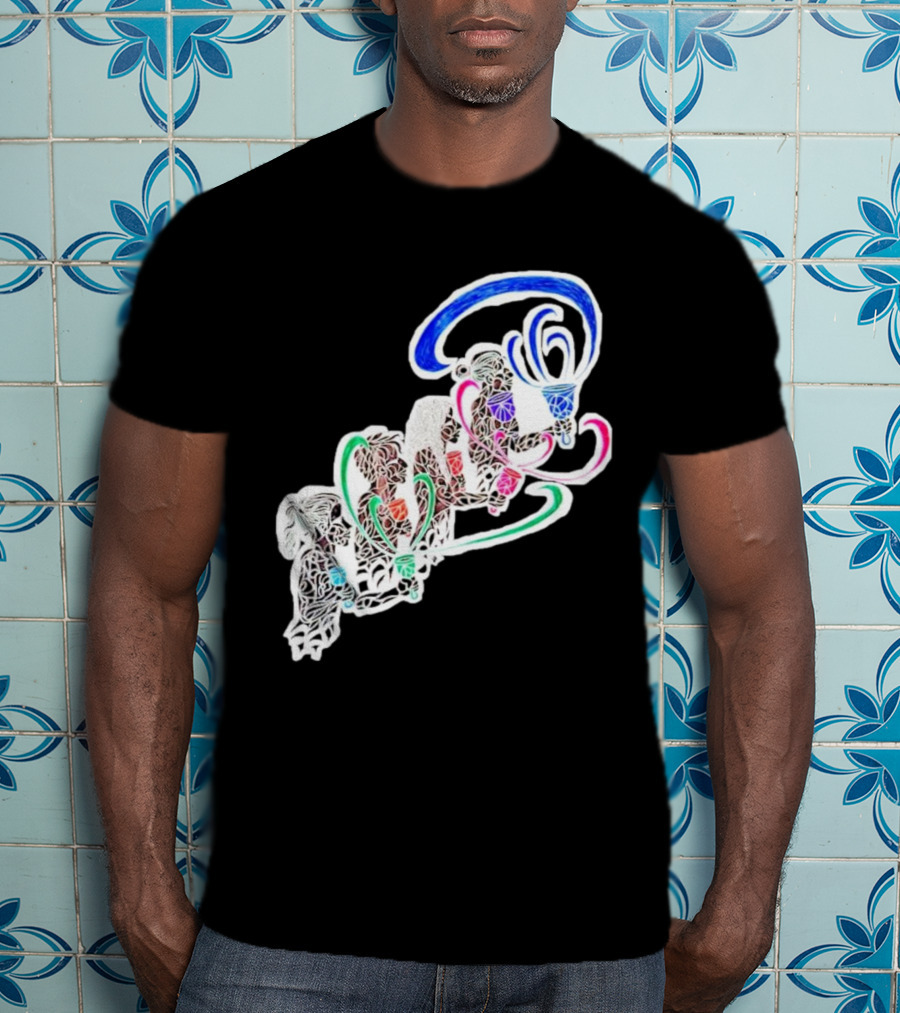 A Joyful Noise Bell Ringers Whimsical Line T-Shirt