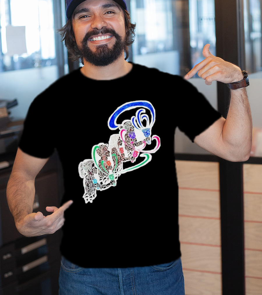 A Joyful Noise Bell Ringers Whimsical Line T-Shirt