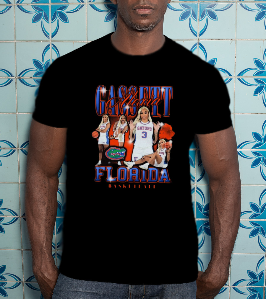 Alexia Gassett Florida Gators Basketball 90s T-Shirt