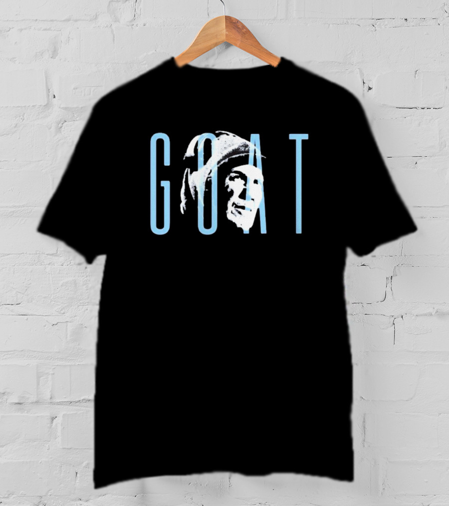 GOAT Bill Belichick North Carolina Tar Heels T-Shirt