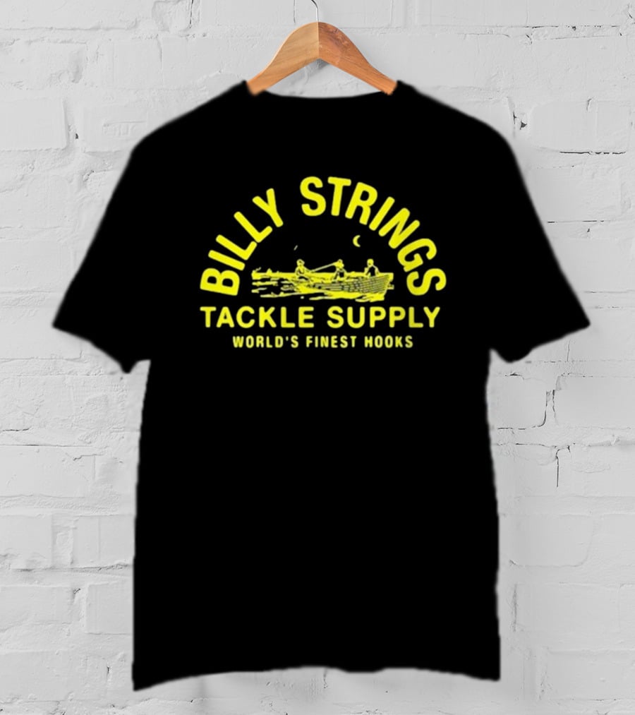 Billy Strings Tackle Supply World's Finest Hooks Summer T-Shirt