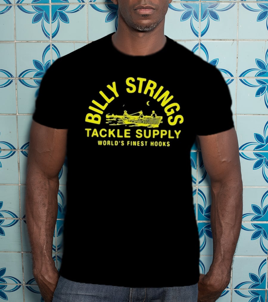Billy Strings Tackle Supply World's Finest Hooks Summer T-Shirt