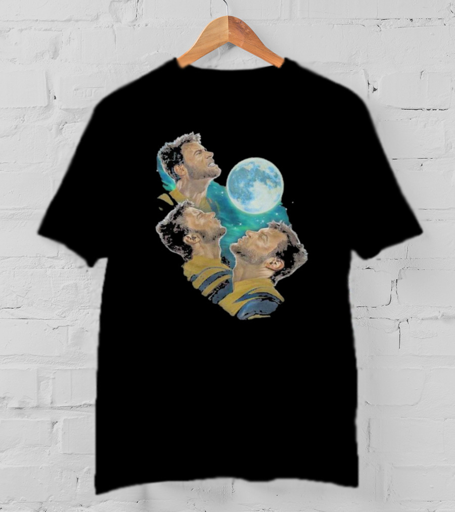 Blake Lively Wolverine Howling At Moon T-Shirt