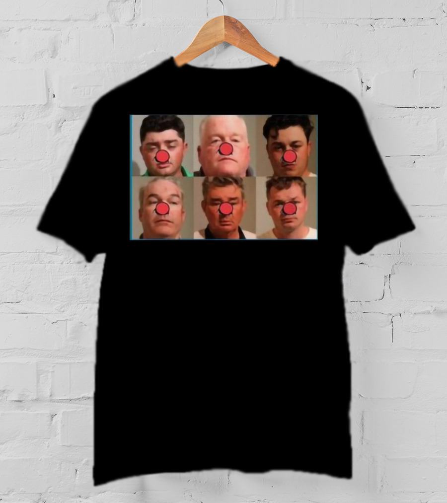 Bradley Jennings Mesker Daley Carroll And Carroll 1st 6 Man Clown Red Nose Faces T-Shirt