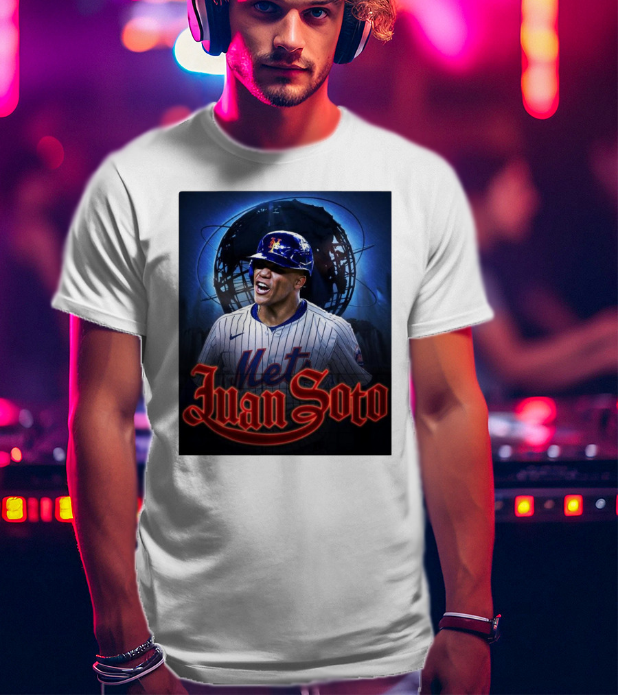 Met Juan Soto New York Mets Baseball MLB The King Of Queens T-Shirt