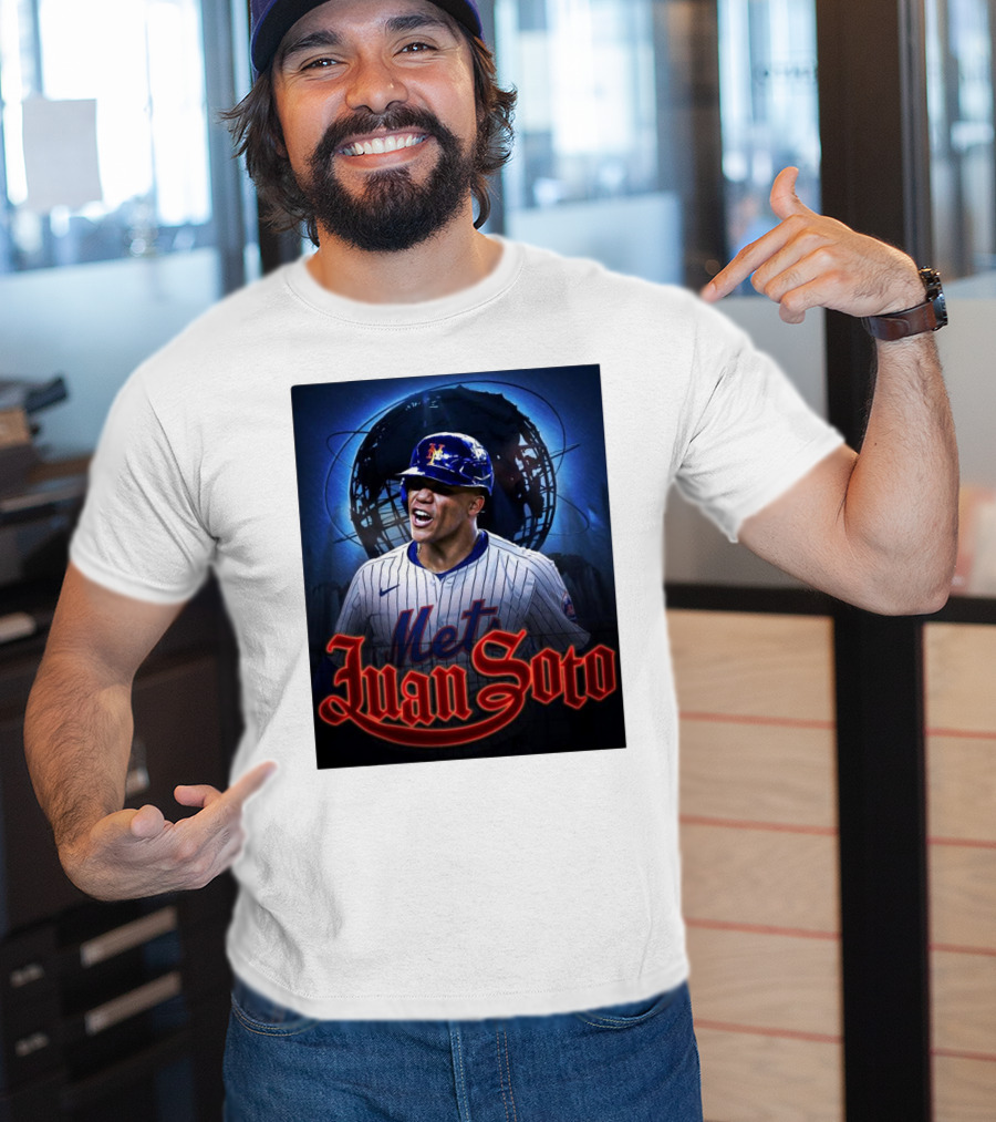Met Juan Soto New York Mets Baseball MLB The King Of Queens T-Shirt