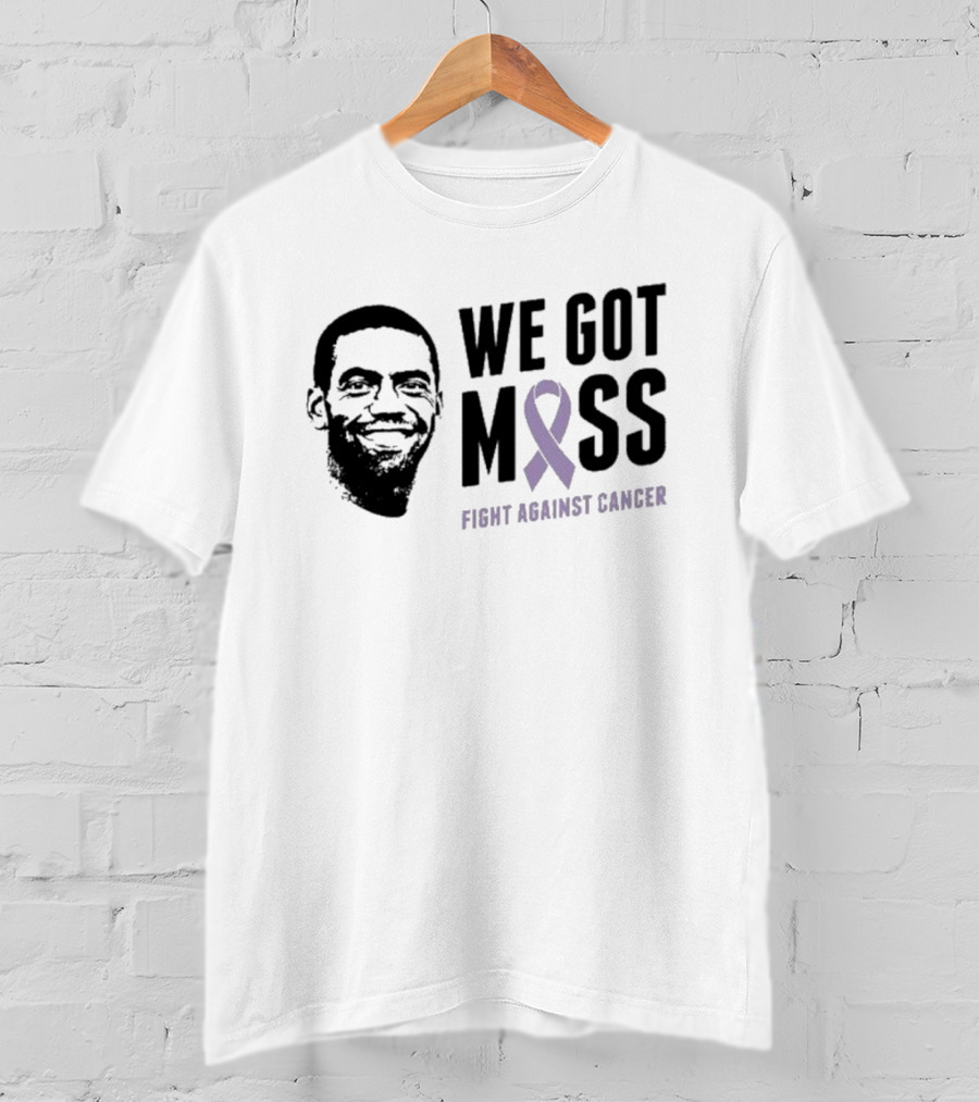 We Got Moss Fight Against Cancer Randy Moss Cancer Awareness Purple T-Shirt