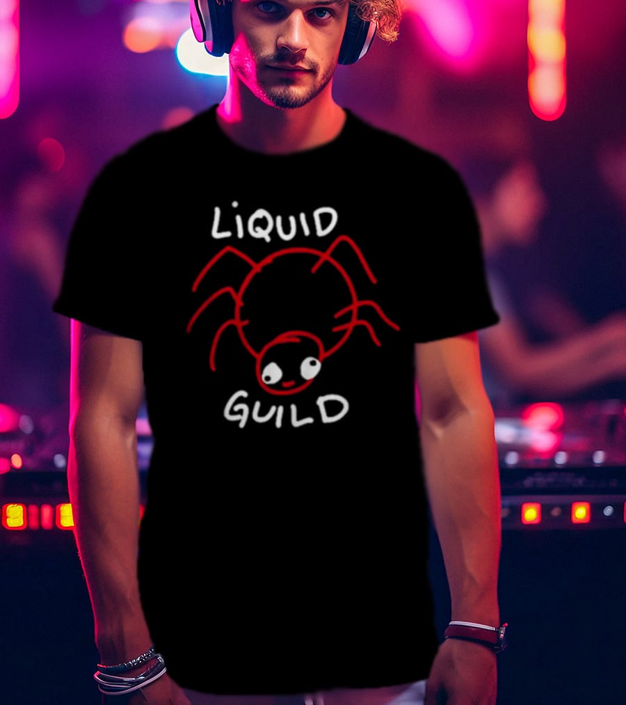 Teamliquid Liquid Guild Red Spider Character T-Shirt
