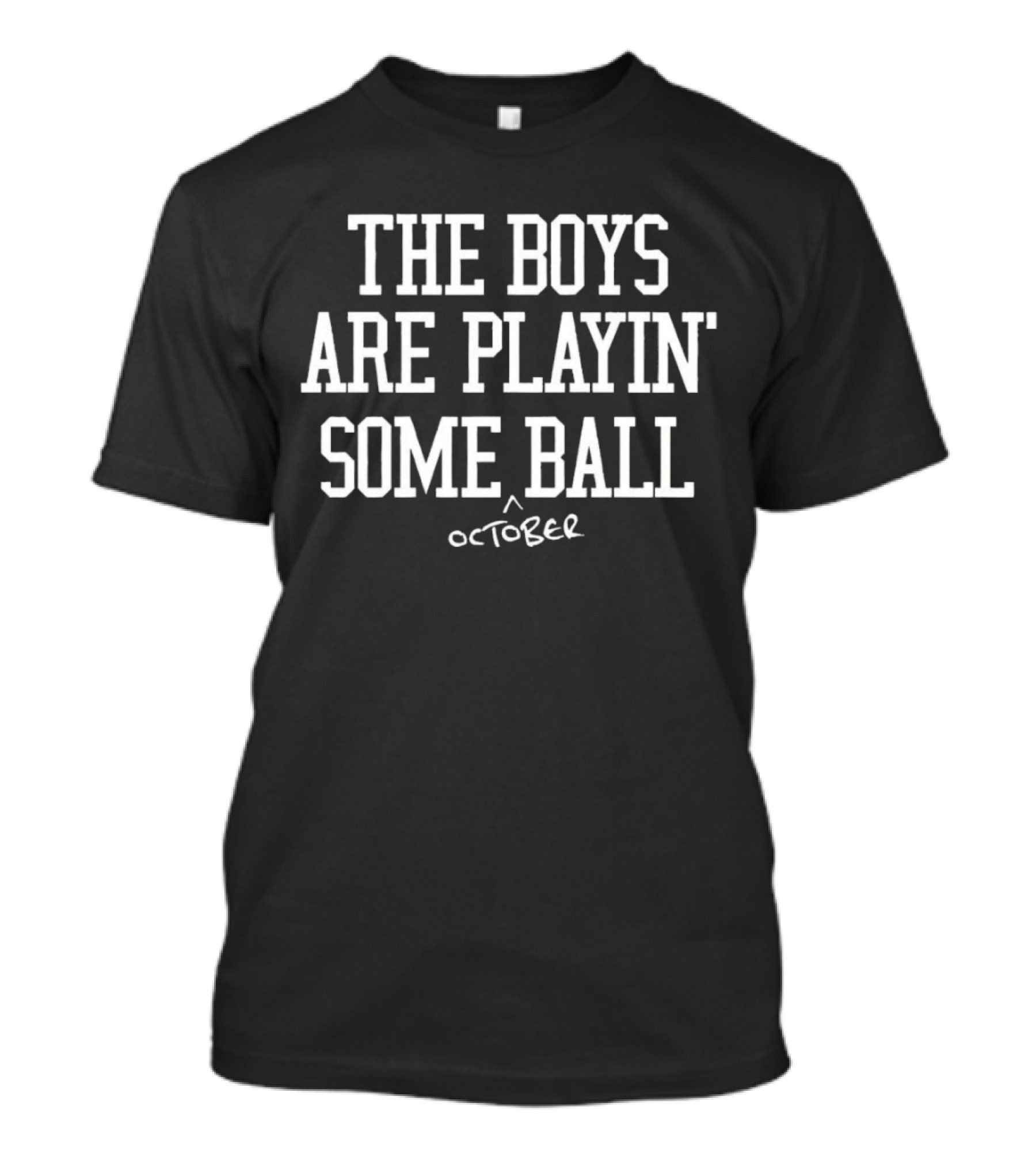 The Boys Are Playin' Some Ball October MLB Kansas City Royals Vintage T-Shirt