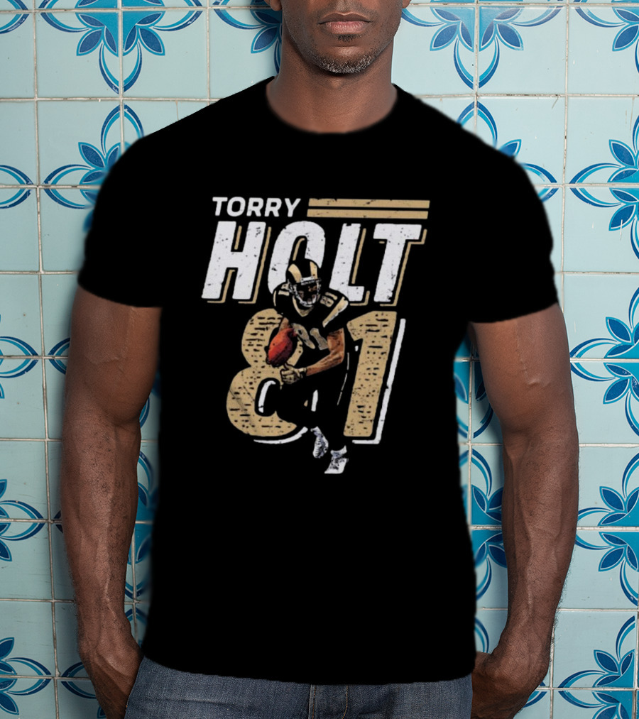 Torry Holt 81 St. Louis Rams NFL Football T-Shirt