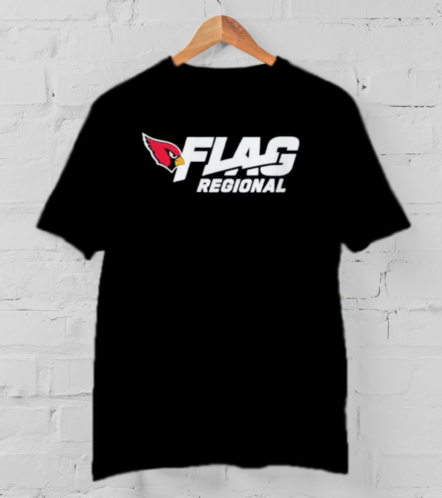 Arizona Cardinals 2025 NFL Flag Regional T-Shirt