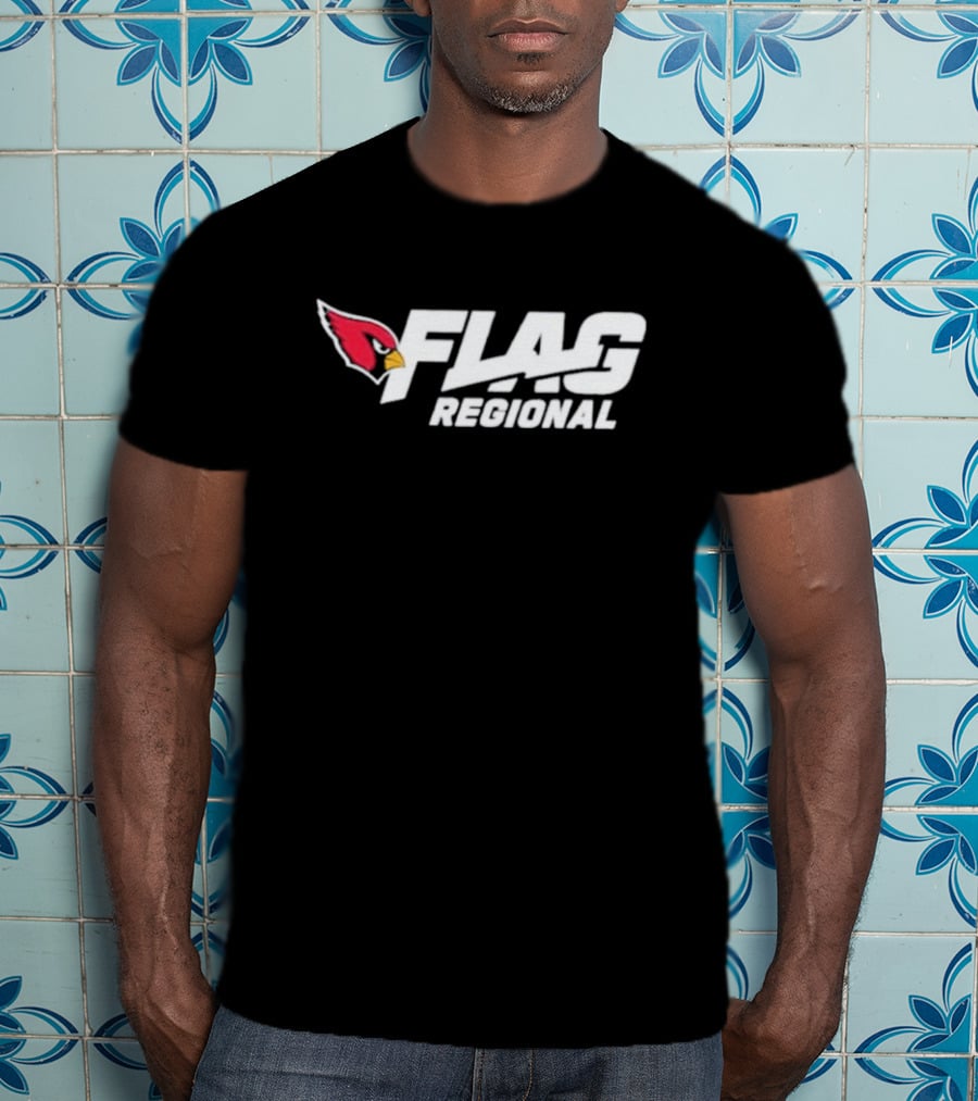 Arizona Cardinals 2025 NFL Flag Regional T-Shirt