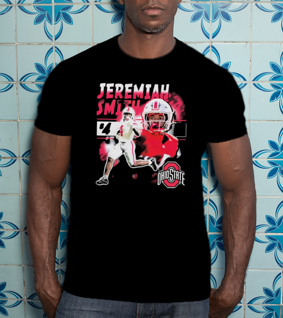 Jeremiah Smith #4 Ohio State Buckeyes Football Freshman Achievement T-Shirt