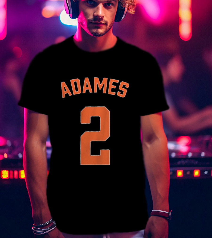 Adames Number 2 San Francisco Giants MLB Baseball 2025 T-Shirt