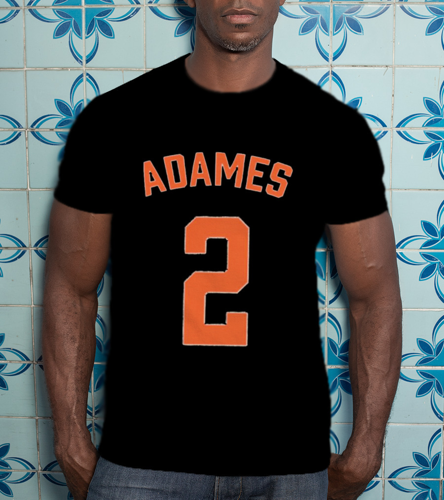 Adames Number 2 San Francisco Giants MLB Baseball 2025 T-Shirt