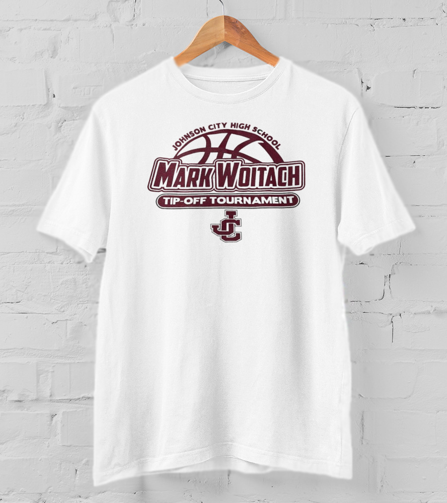 Johnson City High School Mark Woitach Basketball Tip-off Tournament JC T-Shirt