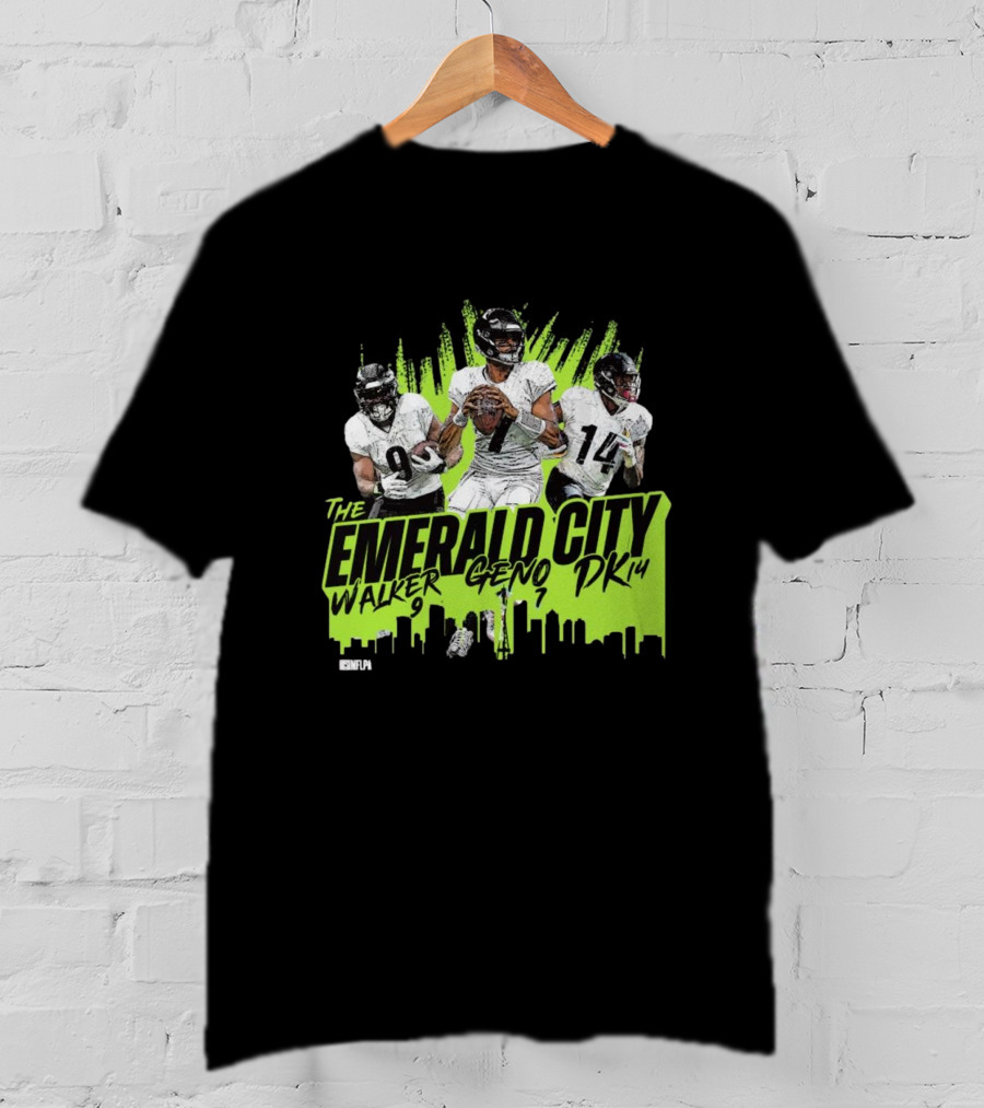 The Emerald City Walker Geno DK Seahawks NFL T-Shirt